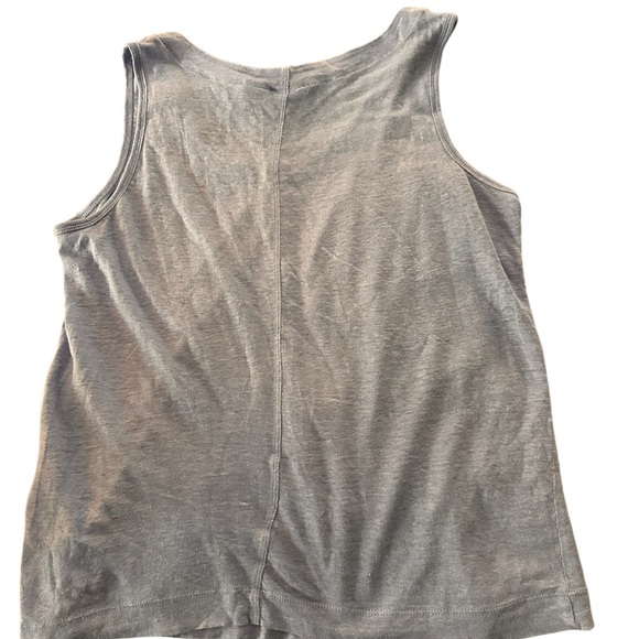 Joie Light Blue Linen Tank Top, size Small - Picture 4 of 5